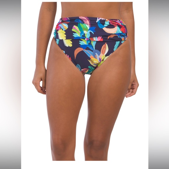 🎉LAST PIECE🎉LA BLANCA By The Sea High-Rise Swimsuit Bottom - Picture 1 of 6